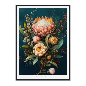 Australian native flora wall art