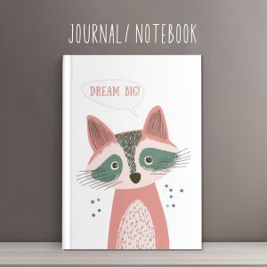 Raccoon Journal notebook