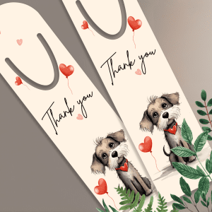 Thank you bookmark